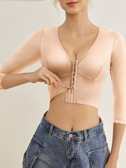 SHAPMAMA™ Posture Corrector Shaping Tops Arm Shaper Front Buckle Slimmer Top