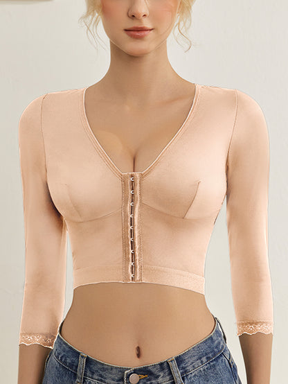 SHAPMAMA™ Posture Corrector Shaping Tops Arm Shaper Front Buckle Slimmer Top