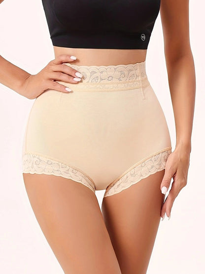 SHAPMAMA™ Classic Women's Body Shaper with Lace Butt Lifter Tummy Control Underwear Panties Smoothing Briefs