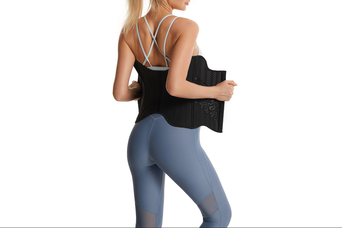 SHAPMAMA™ Women's Curved Bone Waist Trainer High Compression Tummy Control Belly Belt