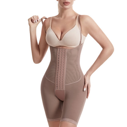 SHAPMAMA™ Women's Tummy Control ElasticitWomen's Tummy  Control Elasticity Plus Size Postpartum Open Breast Shapewear