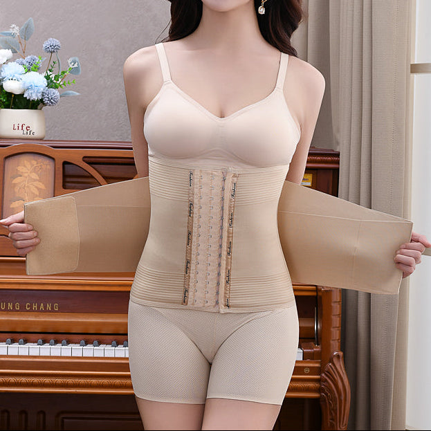 SHAPMAMA™ High Elastic Waist Women's Waist Trainer Corset Tummy Control Body Shaper Waist Cinchers