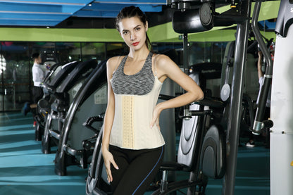 SHAPMAMA™ Latex Matte Rubber Vest Shapewear Top Breathable Sports Corset Waist Shapewear