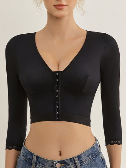 SHAPMAMA™ Posture Corrector Shaping Tops Arm Shaper Front Buckle Slimmer Top