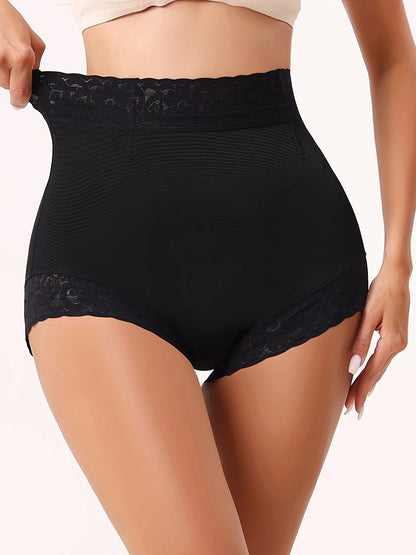 SHAPMAMA™ Classic Women's Body Shaper with Lace Butt Lifter Tummy Control Underwear Panties Smoothing Briefs