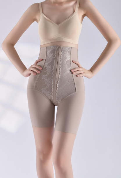 SHAPMAMA™ Butt Lifter and Tummy Tucker Women Shapewear Slimming Body Shaper High Waisted Shapewear Panties for Tummy Control