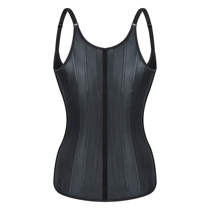 SHAPMAMA™ Latex Matte Rubber Vest Shapewear Top Breathable Sports Corset Waist Shapewear