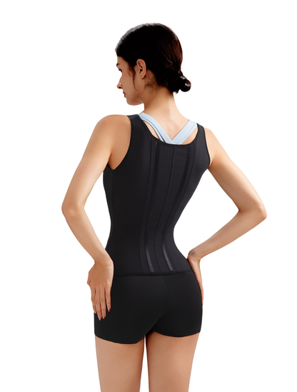 SHAPMAMA™ Sanduhr Shapewear Weste Taillentrainer Korsett