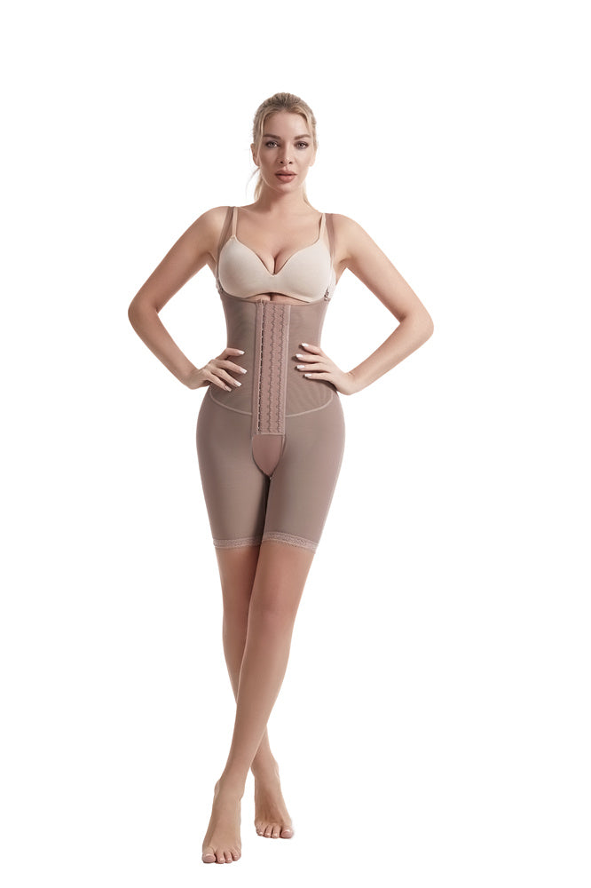 SHAPMAMA™ Women's Tummy Control ElasticitWomen's Tummy  Control Elasticity Plus Size Postpartum Open Breast Shapewear