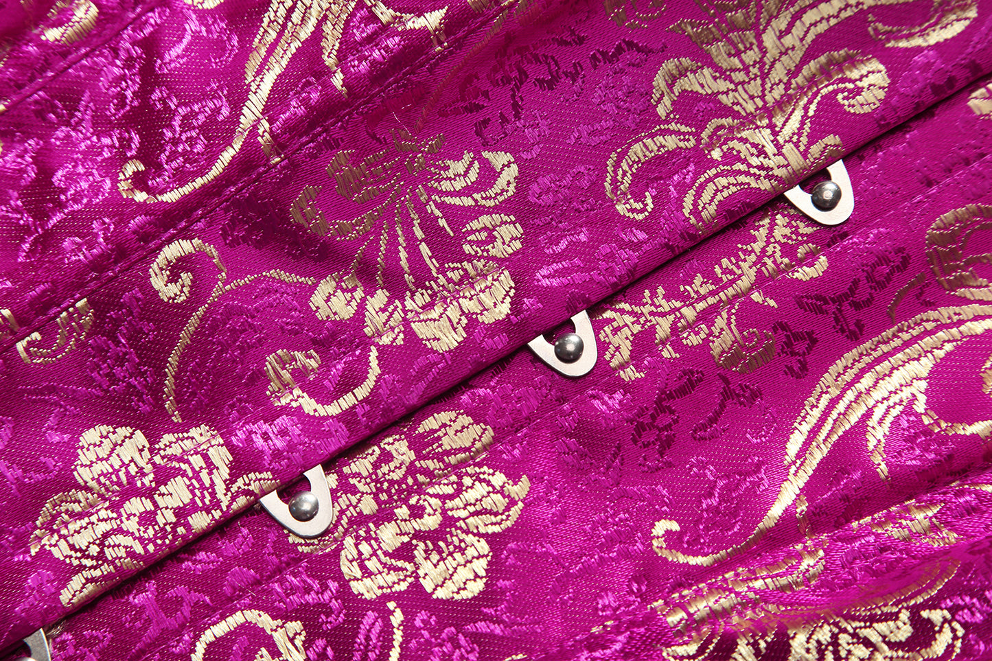 SHAPMAMA™ Lace Trim Elegant Royal Red Festive Bodysuit With High Waist And Bust Support, Corset Style