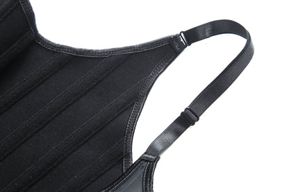 SHAPMAMA™ Latex Matte Rubber Vest Shapewear Top Breathable Sports Corset Waist Shapewear