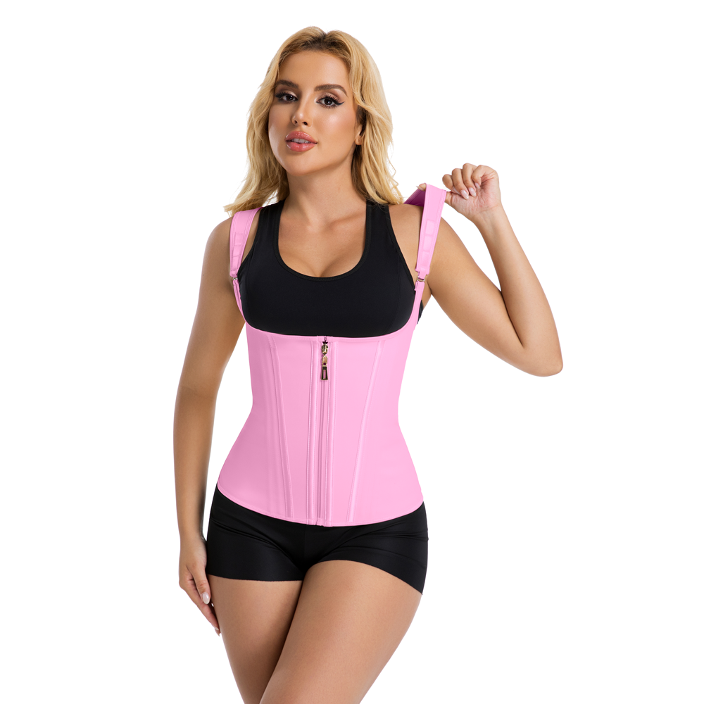 SHAPMAMA™ Double Compression Fajas Colombianas Tummy Control Steel Boned Waist Trainer
