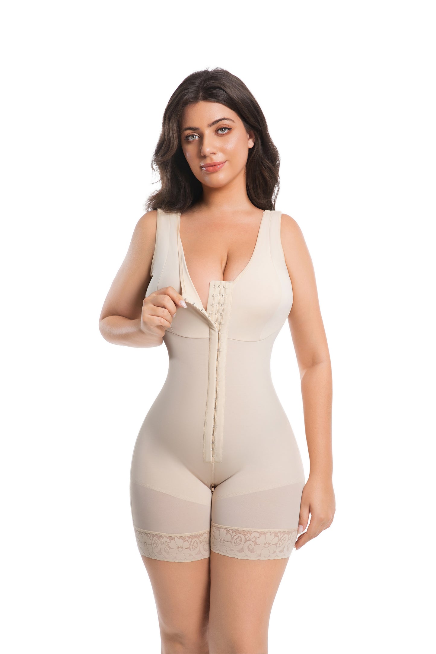 SHAPMAMA™ Women's Fajas Colombianas Body Shapers with Strong Compression and Bra