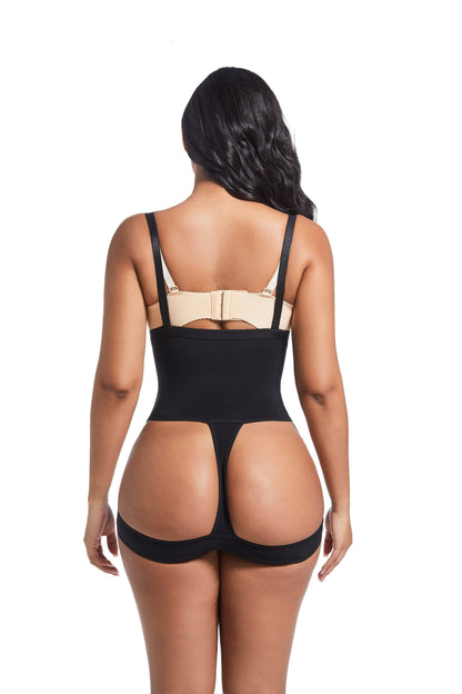 SHAPMAMA™ High-Waisted Body Shaping Panties Buttocks Exposed and Tightened Thin Large Waistband Control Panties for Adults