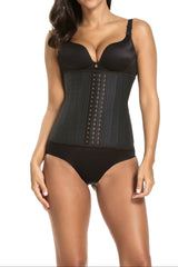SHAPMAMA™ Verstellbarer Taillentrainer aus Latex für Damen, Stahlstäbchen, Schlankheits-Workout-Latexkorsett