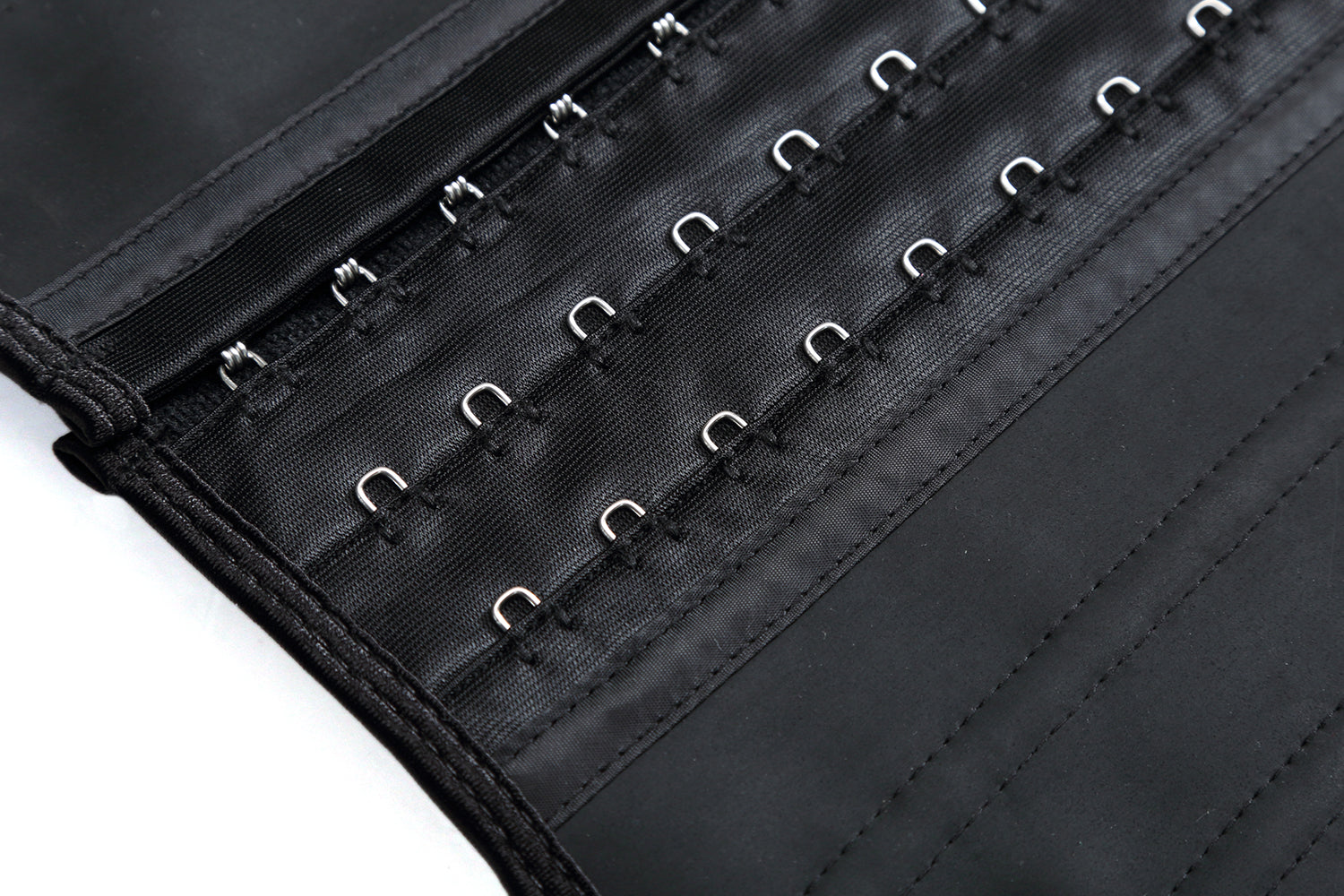 SHAPMAMA™ Verstellbarer Taillentrainer aus Latex für Damen, Stahlstäbchen, Schlankheits-Workout-Latexkorsett