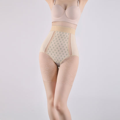 SHAPMAMA™ Transparent Breathable Floral Women's Shapers Postpartum Body Shaping and Abdominal Panties