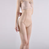 SHAPMAMA™ Transparente, atmungsaktive Shaper für Damen mit Blumenmuster, postpartale Körperformung und Bauchweg-Höschen