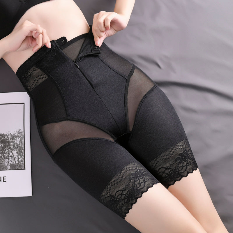 SHAPMAMA™ Damen-Shaping-Shorts mit hoher Taille, atmungsaktiv, aus Nylon, nahtlose Hüftkontrolle, 3D-Kontrollhöschen, sexy Po-Lifting für Erwachsene