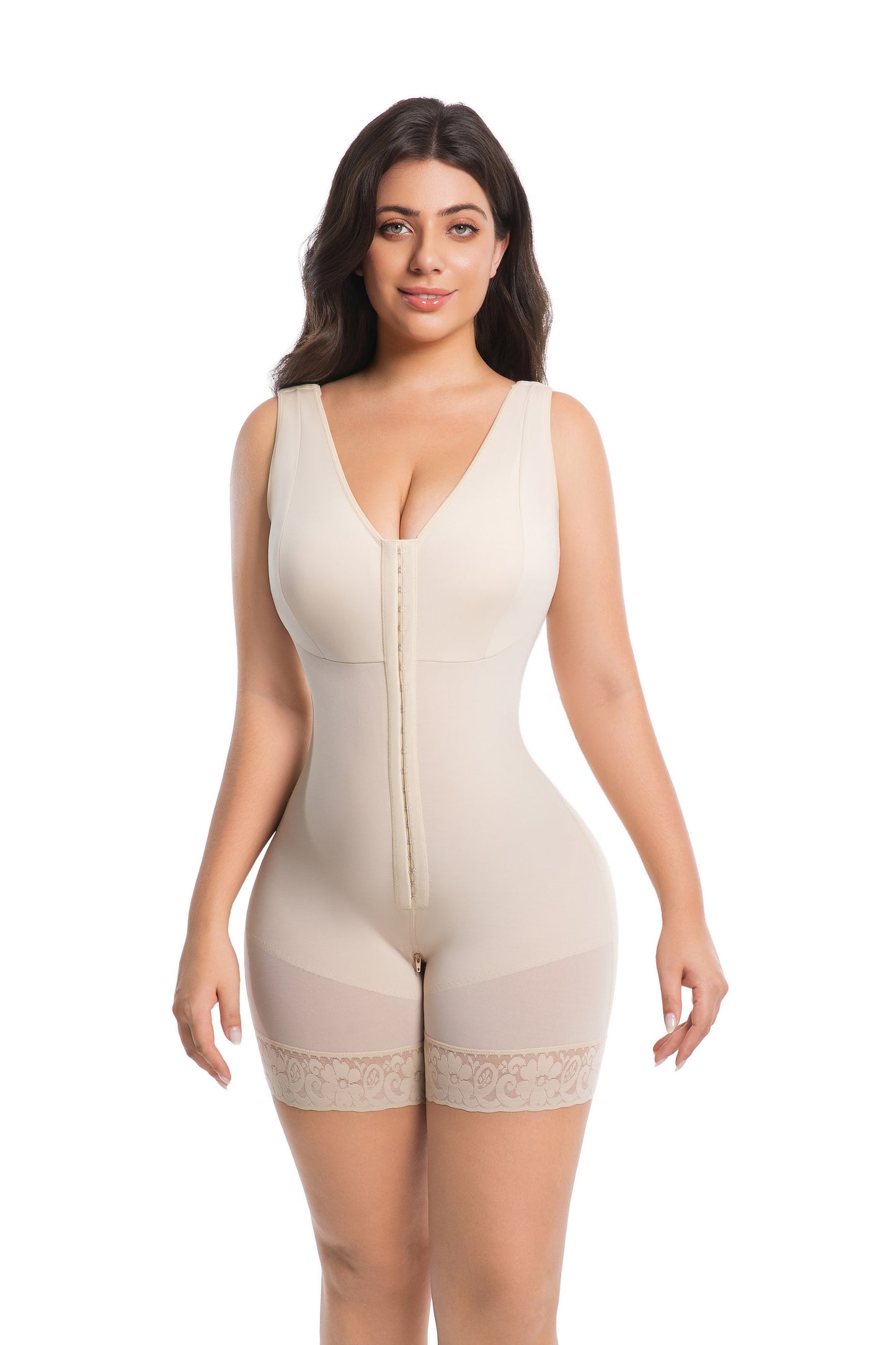 SHAPMAMA™ Women's Fajas Colombianas Body Shapers with Strong Compression and Bra