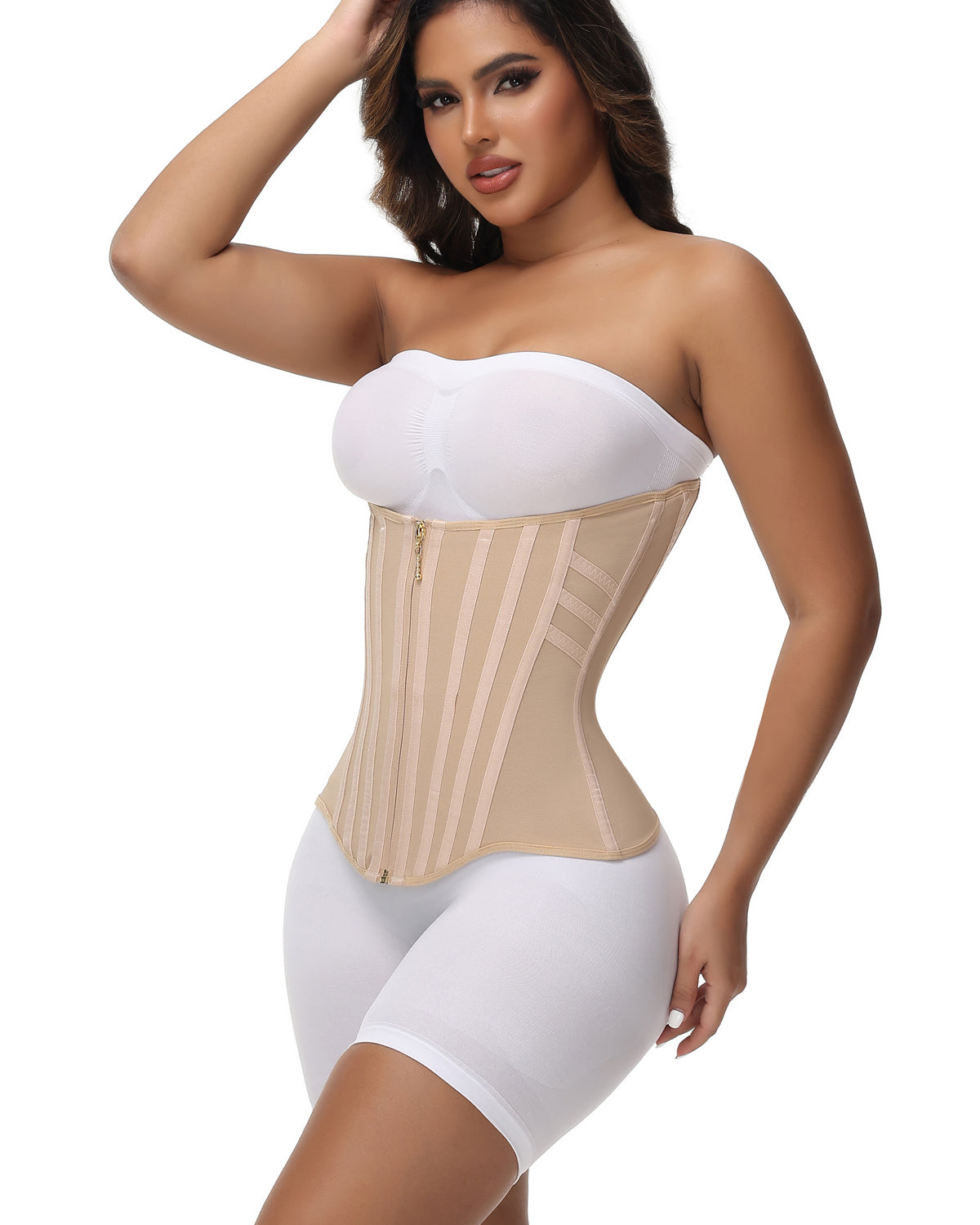SHAPMAMA® Curved Boned Waist Trainer High Compression Tiny Waist Corset